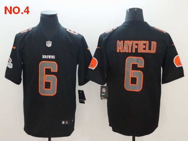 Men's Cleveland Browns #6 Baker Mayfield Jesey NO.4;